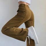 Women High Waist Vintage Pants TS205869