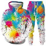 Winter 3D Palm Graffiti Digital Printing Men's Bodysuits Bodysuit Outfit Outfits 809110