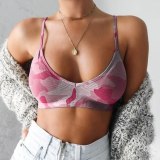 Women Sexy Camouflage Strapped Bra Tops D3C04253