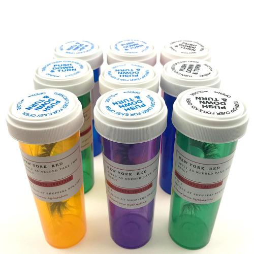 Eyelash Packaging Pill Bottle Lash Boxes 00718