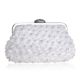 Pearl Beaded Clip Evening Handbags For Women YM100819