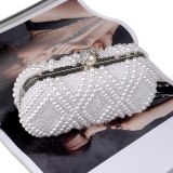 Female Rhinestones Pearl Evening Clutch Handbags YM118192