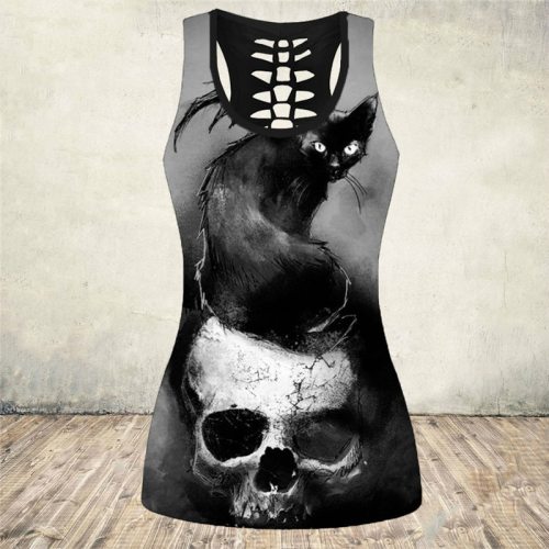 Women Hollow Out Sleeveless Tank Tops F3G64253