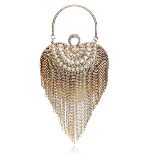 Women Crystal Diamond Wedding Shoulder Handbags YM107889