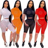 BAT-082211  Women Short Seeve Bodysuits Bodysuit Outfit Outfits