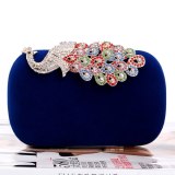 Popular Diamond Women's Dinner Peacock Evening Handbags YM102233
