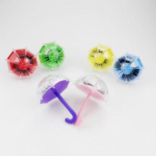 Plastic Umbrella Shape Eyelash Packaging Boxes KL-0617