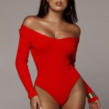 Sexy Women Black V Neck Summer Bodysuits Bodysuit Outfit Outfits LTY1000213