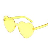 Women Cat Eye Heart Fishing Sunglasses s801829