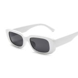 Ladies Square Gradient Retro Vintage Sunglasses s907182