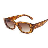 Ladies Square Gradient Retro Vintage Sunglasses s907182