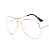 Men Women Classic Pilot Frame Sunglasses  f1600718