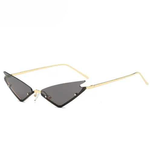 Vintage Cat Eye Women Half Frame Sunglasses s803748