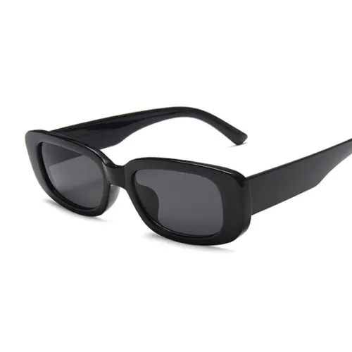 Ladies Square Gradient Retro Vintage Sunglasses s907182