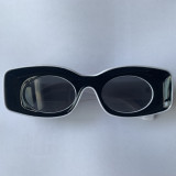 Women Retro Square Gradient Vintage Sunglasses s905061