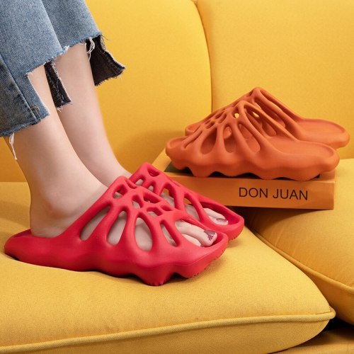 Women Summer Hole Sandals Home Indoor Slippers Slides 61679960156172