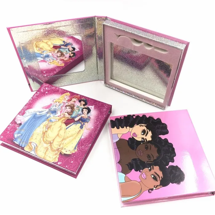 Money Print Packaging Eyelashes Boxes