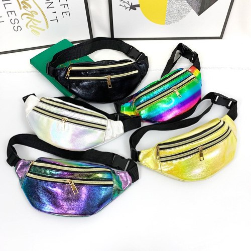 Colorful Adjustable Belt Waist Women Zipper Handbags yr73344