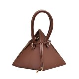 Triangle PU Leather Mini Crossbody Handbags 118A