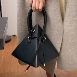 Triangle PU Leather Mini Crossbody Handbags 118A