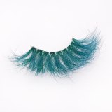 Colorful 3D Mink 25mm Natural One Pair Eyelashes