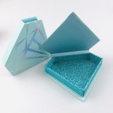 Diamond False Eyelash Packaging Box Fake 3D Mink Eyelashes Boxes 116