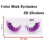 25mm Mink Fake Mink Lashes Natural False Eyelashes