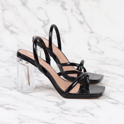 Women's Summer Transparent Heels Sandals 127-3