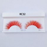 Colored Mink 3D False Dramatic Long Natural Eyelashes