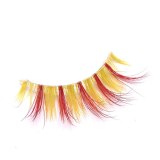 Colorful Mink False Rainbow Fake Eyelashes