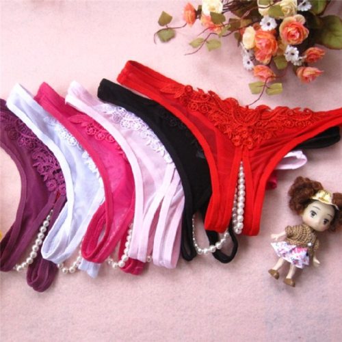 Women Sexy Lingerie Lace Thong G-Strings Underwear K017