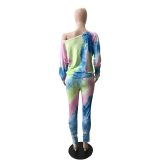 Women's Tie Dyed Printed Sexy Strapless Bodysuits Bodysuit Outfit Outfits 9013