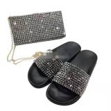 Fashion Women Summer Diamond Slippers Slides Headbands Bags GB-014