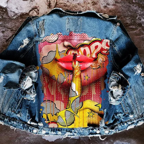 Fashion Jeans Jacket Coat Coats