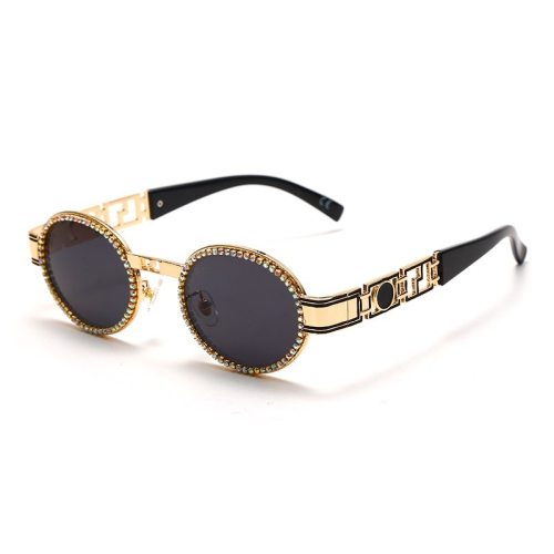 Women Vintage Diamond Steampunk Sunglasses 506310