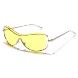 Fashion Small Frame Hollow Sunglasses 70310