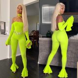 Sexy Strapless Bandage Women Bodysuits Bodysuit Outfit Outfits HY5116
