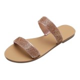 Summer Fashion Roman Flat Slippers Beach Slides 014