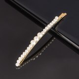 DIY Braid Pearl Women Barrette  Party Wedding Hairpins 7012