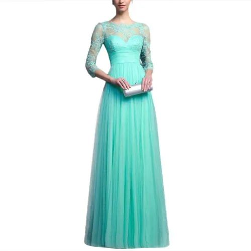 Fashion Women Lace Floral Dress Dresses LQ01410