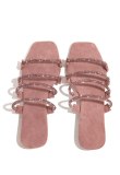 Sexy Fashion Rhinestones Outdoor Slippers Home Casual Slides 756865
