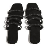 Sexy Fashion Rhinestones Outdoor Slippers Home Casual Slides 756865
