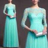 Fashion Women Lace Floral Dress Dresses LQ01410