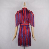 Fashion Stripe Dress Dresses 1818