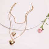 Women Party Jewelry Punk Metal Pendant Necklaces N7610
