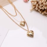 Women Party Jewelry Punk Metal Pendant Necklaces N7610