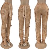 Women's Pant With Pocket Drawstring Pants DN8589