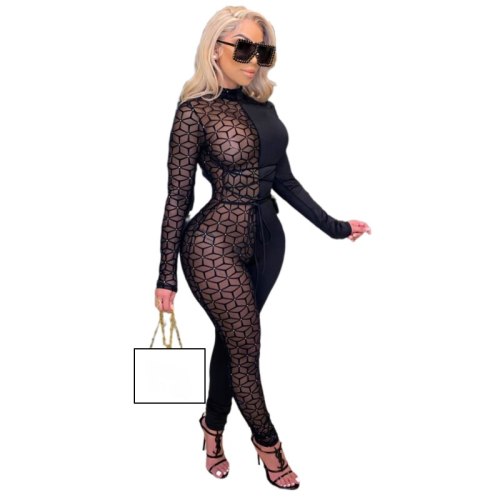 See Through Mesh Bodysuits Bodysuit Outfit Outfits CY12104
