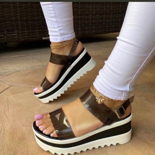 Women Fashion Thick Bottom Platform Shoes Sandals