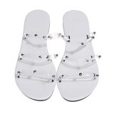Women's PVC Slippers Outdoor All-Match Casual Slides C17